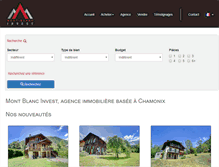 Tablet Screenshot of mont-blanc-invest.com